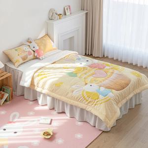알러지케어 키즈침구 에이미레몬 아동여름차렵 어린이이불 세트 S/SS