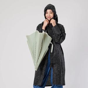 자주입는 바람막이겸 용 우의_블랙도트