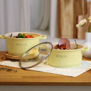 [리퍼] 국내생산 머랭 IH 인덕션 세라믹코팅 양수냄비 20cm