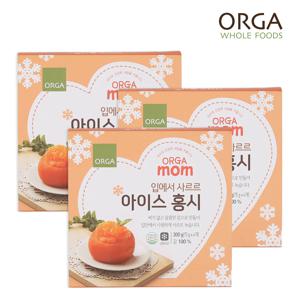 올가 ORGA 입에서 사르르 아이스 홍시(75g*4개)*3박스