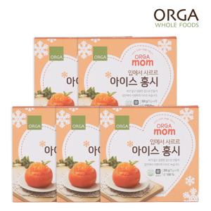 올가 ORGA 입에서 사르르 아이스 홍시(75g*4개)*5박스