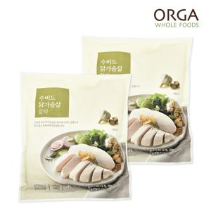 올가 ORGA 수비드 닭가슴살 갈릭 (115g*5개)*2개