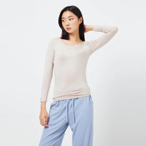 여 JAJU HEAT  U넥 긴팔 브라티셔츠 (3 colors)