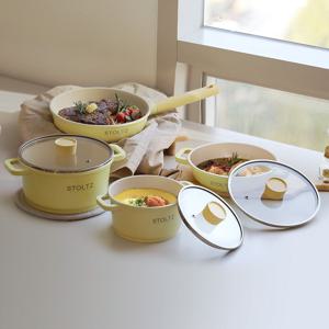 국내생산 머랭 IH 인덕션 4종세트 (양수냄비16+양수냄비20+전골냄비20+후라이팬24)