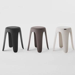 PP 디자인 스툴 3color (3종 택 1) 거실의자 협탁 체어 의자