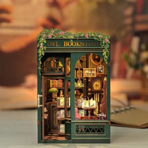 부엉이 서점 미니어처 북눅 DIY키트 만들기+공구증정