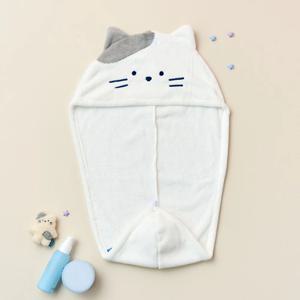 귀염뽀짝 밀크캣 헤어 드라이 타올