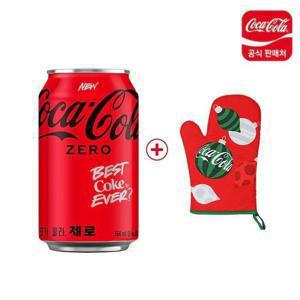 코카콜라 제로 350ml CAN (24입) + 오븐장갑