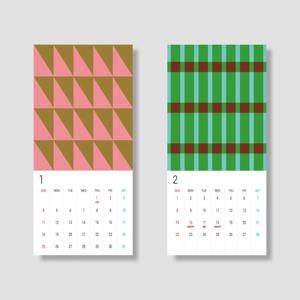 2026  Pattern Calendar 감성달력 패턴달력 데스크테리어