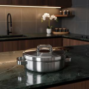 316STS 커퍼코어 통5중 전골냄비 24cm 인덕션