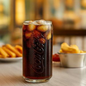 코카콜라 유리컵 355ml