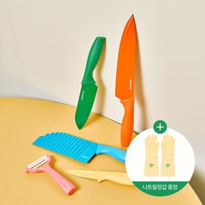 니트릴장갑증정/이유식 스텐 칼 5종세트