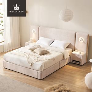 피톤치드 올리 조야원단 패브릭 편백나무 침대 SS / Q / LK