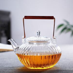 57도씨 엔틱 티팟 티메이커 내열유리 주전자 600ml