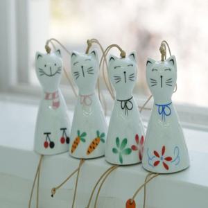 고양이 도자기 소품 풍경 장식물 인테리어