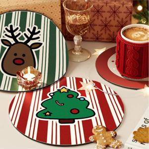 크리스마스 접시매트 홈파티 테이블매트 식탁 데코 매트 성탄절 소품 홈파티