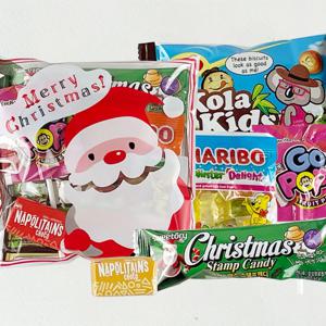 산타비닐 크리스마스 간식꾸러미 단체 선물 학교 행사 생일 과자 개별포장