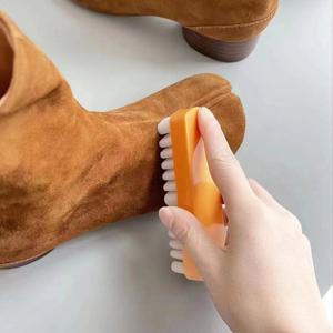 스웨이드 브러쉬 신발 부츠 얼룩 제거 클리너 전문 슈케어 솔 DD-13337