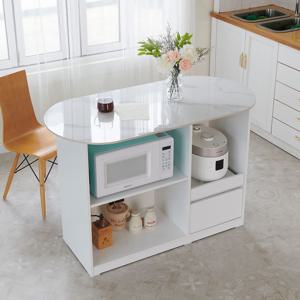 몬스터 오픈형 홈바 미니 식탁 보조 조리대 테이블 밥통 밥솥 렌지대 100 1200