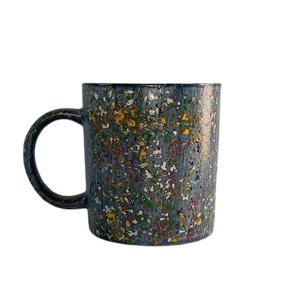 뮤제 뿌앙 네이비 머그컵 명품 예쁜 홈카페 감성 이니셜 각인 집들이 선물