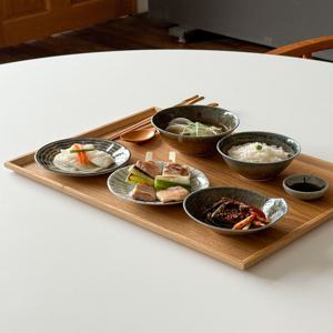 따뜻함을 담은 1인 가정식 혼밥 그릇세트 6P - 사비크랙 set