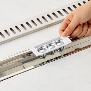 사각하수구 네모트랩 트렌치유가 악취 차단 하수구트랩