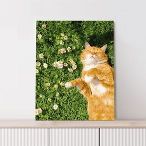 DIY 명화그리기 봄풀밭 고양이 40x50cm