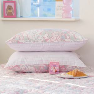 더블리 로지플라워 착번 극세사 베개커버 50x70