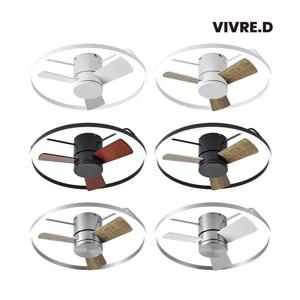 비브르디 무크실링팬 거실 LED 조명 방등 천장선풍기 양면날개 mook 실링팬 조명