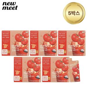 [방송에서만 반값] 뉴밋 유기농 스페인 토마토 NFC 착즙 100포(P)