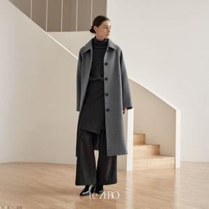 제로스트릿 [3컬러][NAVY단독] 르제로 캐시미어 울 롱 코트