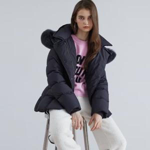 에고이스트 [SSG단독] 프리미엄 사가퍼 더블스냅 숏 구스다운점퍼 EQ4TD002