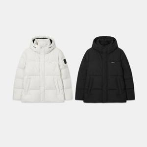 25 F/W 신상 공용 에센셜 미드 다운자켓 - 7LF2080