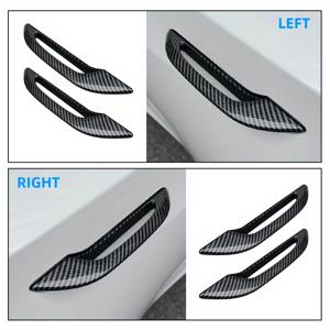 TEMU Tesla Model3 ModelY 2021-2022에 적합 자동차 부동액 도어 핸들 스티커 장식 도어 핸들 프로텍터 바디 스티커 4pcs|방문손잡이