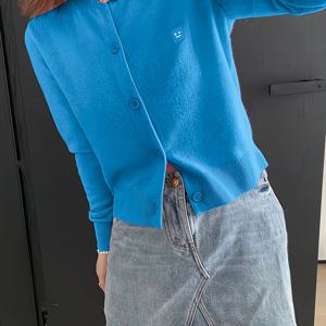 TEMU 우아한 스페셜 라인 여성 스트레치 가디건 - 긴 소매 솔리드 컬러 라운드넥 봄/여름 스웨터, 세탁기 사용 가능 & 캐주얼부터 포멀까지 다용도, 일상 편안함, 미니멀 디자인, 텍스처 니트웨어, 편안한 핏