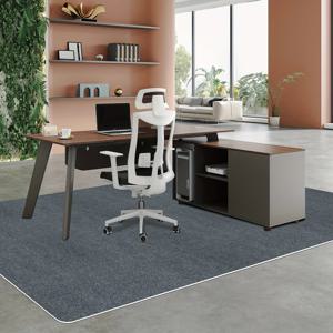 TEMU 미끄럼 방지 사무실 의자 매트와 데스크 카펫 클립 - 단단한 바닥을 보호하고 긁힘 및 손상을 방지, 쉬운 청소, 세탁기 사용 가능 - 홈 데코 및 공부 필수품에 완벽, 다양한 색상 및 사이즈로 제공