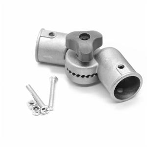 TEMU 1pc 유니버설 알루미늄 낚시 의자 등받이 커넥터 조절 기어 노브 및 의자 개조 액세서리를 위한 2개의 나사 및 너트 - 실버, 배터리 필요 없음