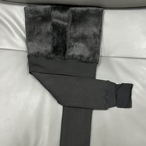 TEMU 1개 여성용 겨울 보온 레깅스 두꺼운 허리라인 타이즈 캐주얼 솔리드 스키니 섹시 바디스타킹