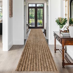 TEMU 1pc 세탁 가능한 주방 매트, 미끄럼 방지 복도 러닝 웨이 매트, 복도 러닝 웨이 매트, 주방 긴 스트립 매트, 실내/실외 미끄럼 방지 매트 바닥 매트, 기계 세탁 가능, 청소하기 쉽습니다, 미끄럼 방지 고무 뒷면, 복도, 침대 옆, 거실, 기숙사, 주방, 파티오, 세탁실, 가정 장식 매트, 크리스마스 장식에 적합합니다