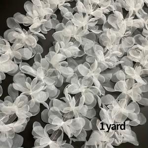 TEMU 1 야드, 3 야드 - 세련된 백색 레이스 꽃 무늬가 있는 세밀한 3D 꽃 무늬가 있는 우아한 화이트 레이스 꽃 무늬, DIY 웨딩 드레스, 스커트, 블라우스, 소매, 헤드피스, 테이블 클로스, 인형 옷을 위한 완벽한 재료 - 가정 장식 및 공예 프로젝트, 웨딩 드레스 재료에 이상적입니다. | 꽃 무늬 레이스 재료 | 내구성 있는 재료