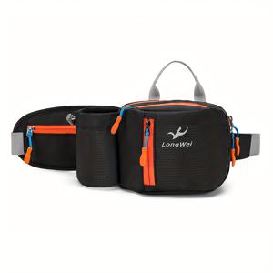 TEMU 스포츠 워터 보틀 허리 가방, 야외 스포츠 허리 팩, 다기능 피트니스 러닝 폰 포치, 야외 투명 허리 가방