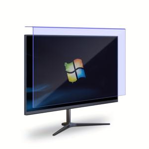 TEMU 23~24인치 LED 컴퓨터 디스플레이용 24인치 대각선 크기 (16:9 화면비) 블루라이트 차단 눈보호 필터 보호필름 (21.26×13.39인치/가로 × 세로)