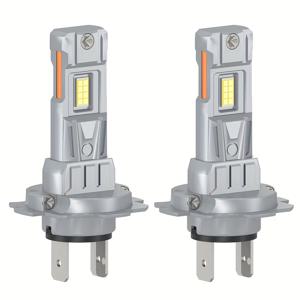 TEMU 2개 H7 H4 H11 LED 헤드라이트 250W 고출력 H1 H8 H9 HB4 HB3 9005 9006 9012 터보 램프 6000K 화이트 자동차 조명, 내장 드라이버, 플러그 앤 플레이, 자동차용