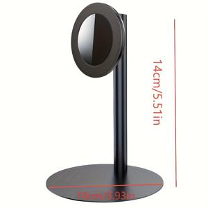 TEMU 새로운 자석 휴대폰 홀더, 실내외 사용 가능, 라이브 스트리밍 및 공부용, 카니발 시청용, 애플 12/13/14/15/16 폰용 자석 데스크탑 스탠드, 앵커 라이브 스트리밍 스탠드, 휴대폰 거치대, 모바일 스탠드 홀더, 태블릿 홀더, 침대 옆 스탠드, 다기능 스탠드, 책상 액세서리