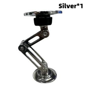 TEMU L자형 기계적 팔 자석 자동차 전화 홀더, 강화된 접착력, 고온 및 저온 방지 자석 자동차 전화 홀더, 4개의 강력한 자석, 2개의 고품질 금속 링이 장착되어 있습니다.