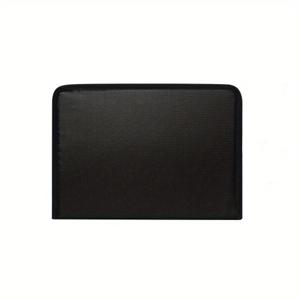 TEMU 1개 26구획 방수 지퍼 문서 정리함 라벨 포함 - 여행, 비즈니스 및 가정용 휴대용 검정색 보관 상자, 펜과 하이라이터 포함, 여행용 보관 상자 | 투명 구획 | 안전한 지퍼 클로저, 문서 정리 보관함