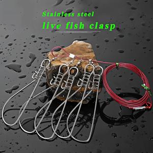 TEMU 스테인리스 스틸 물고기 잠금 두꺼운 대형 잠금 물고기 도구, 5개 세트 필수 낚시 도구 미끄럼 방지 및 탈출 방지 야외 낚시 장비, 바다 낚시, 얼음 낚시 및 카약에 적합, 남성용 독특한 낚시 도구 액세서리, 낚시 애호가의