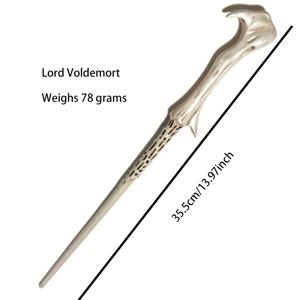 TEMU 해리 포터 캐릭터 마법 지팡이, 정교한 제작, 스타일리시하고 멋진, 포터헤드를 위한 수집품, 마법 테마 파티, 생일 파티, 휴일 및 개학 선물에 적합, 팬 상품,생일 파티 선물,마법의 액세서리,판타지 디자인,고품질 복제품, 컬렉터블,수집용 마법봉,판타지 지팡이,판타지 러버스,해리 포터 팬들
