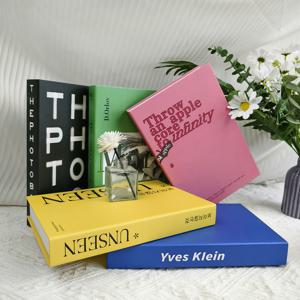 TEMU 5개 세트 노르딕 모던 스타일 컬러풀 시리즈 책 장식품 홈 데코 크리스마스 장식 책장 창의적인 거실 침실 소프트 가구 시뮬레이션 책 장식 사진 소품