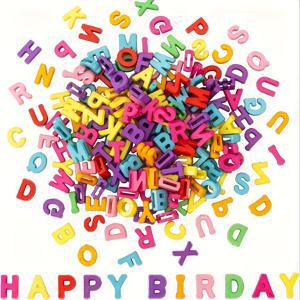 TEMU 500개 컬러풀 홀 레터 비즈-A-Z 아크릴 참 장식, 주얼리 만들기, 키체인 및 공예용 3D 루스 비즈 - 혼합 생동감 넘치는 색상 핑크, 블루, 그린, 옐로우, 레드 - 완벽한 DIY 프로젝트 & 선물 액세서리 | 보석 제작을 위한 내구성 있는 펜던트 소재. 친척과 친구를 위한 이상적인 작은 선물, 크리스마스, 키체인 제작,공예 애호가